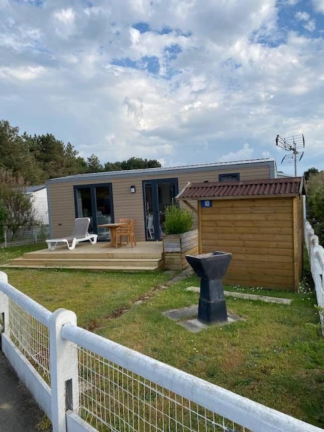 Camping De La Mer Camiers Exteriör bild