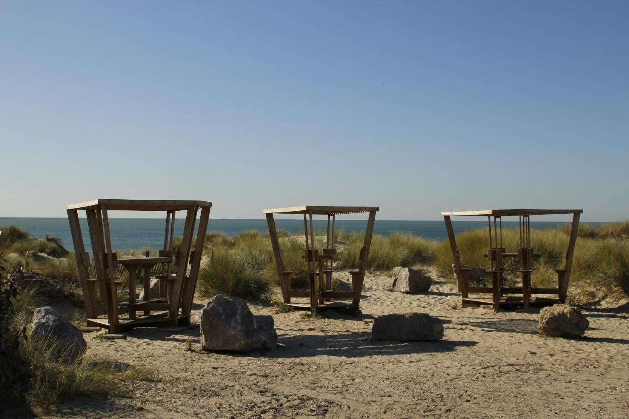 Camping De La Mer Camiers Exteriör bild